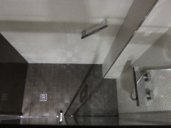 Ducha de obra impermeabilización completa suelo baño